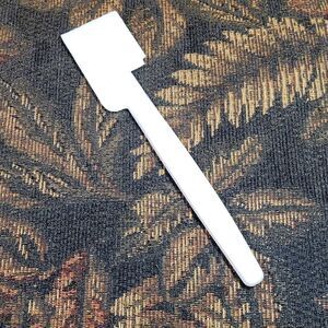 KitchenAid White Food Processor Spatula / Cleaning Tool